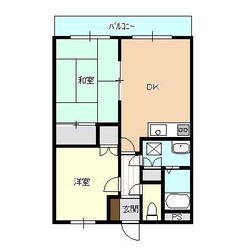 新発田駅 徒歩22分 3階の物件間取画像